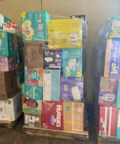 Baby diapers and wipes