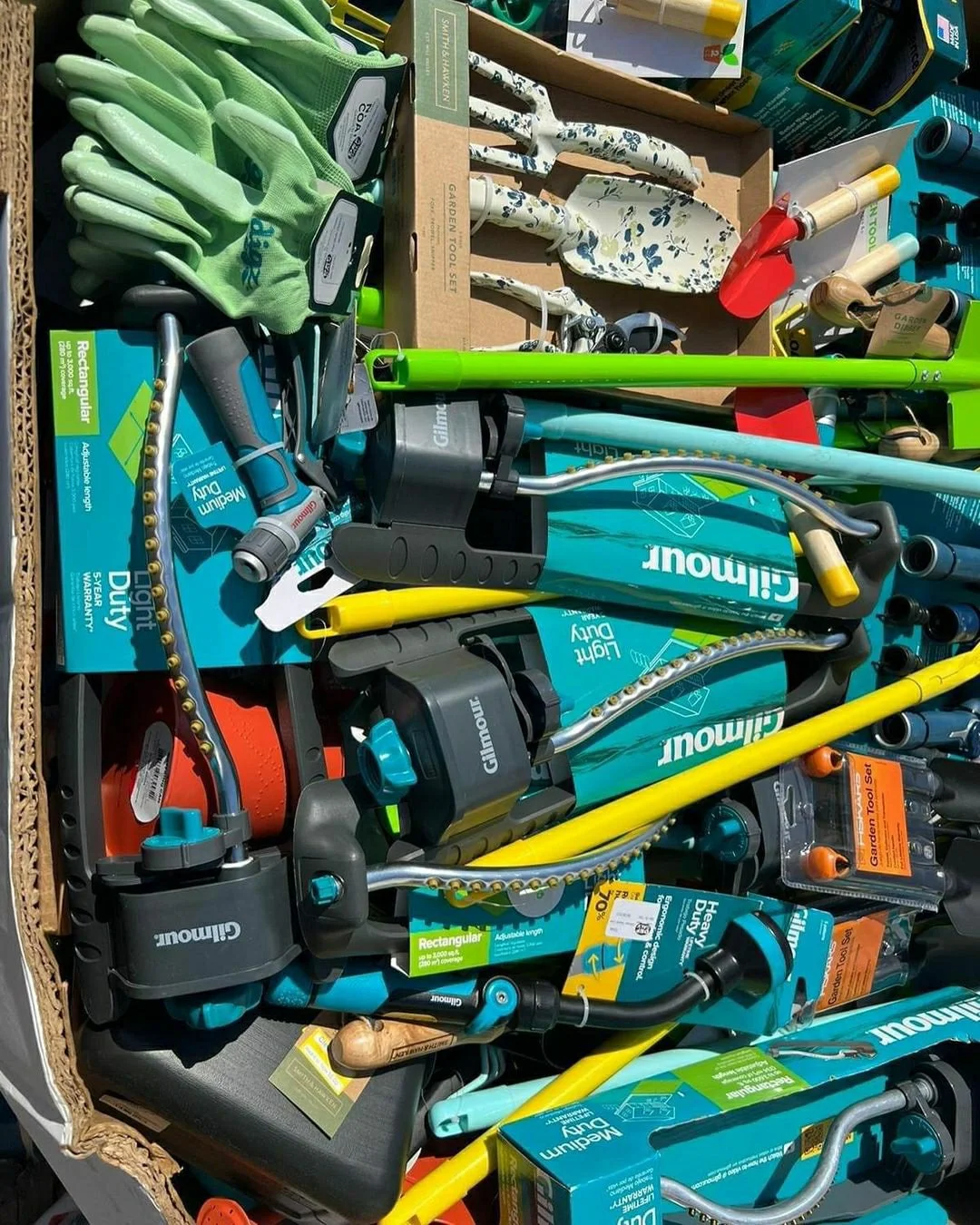 Jardinería Target Tools Pallets (200–250 Pieces)