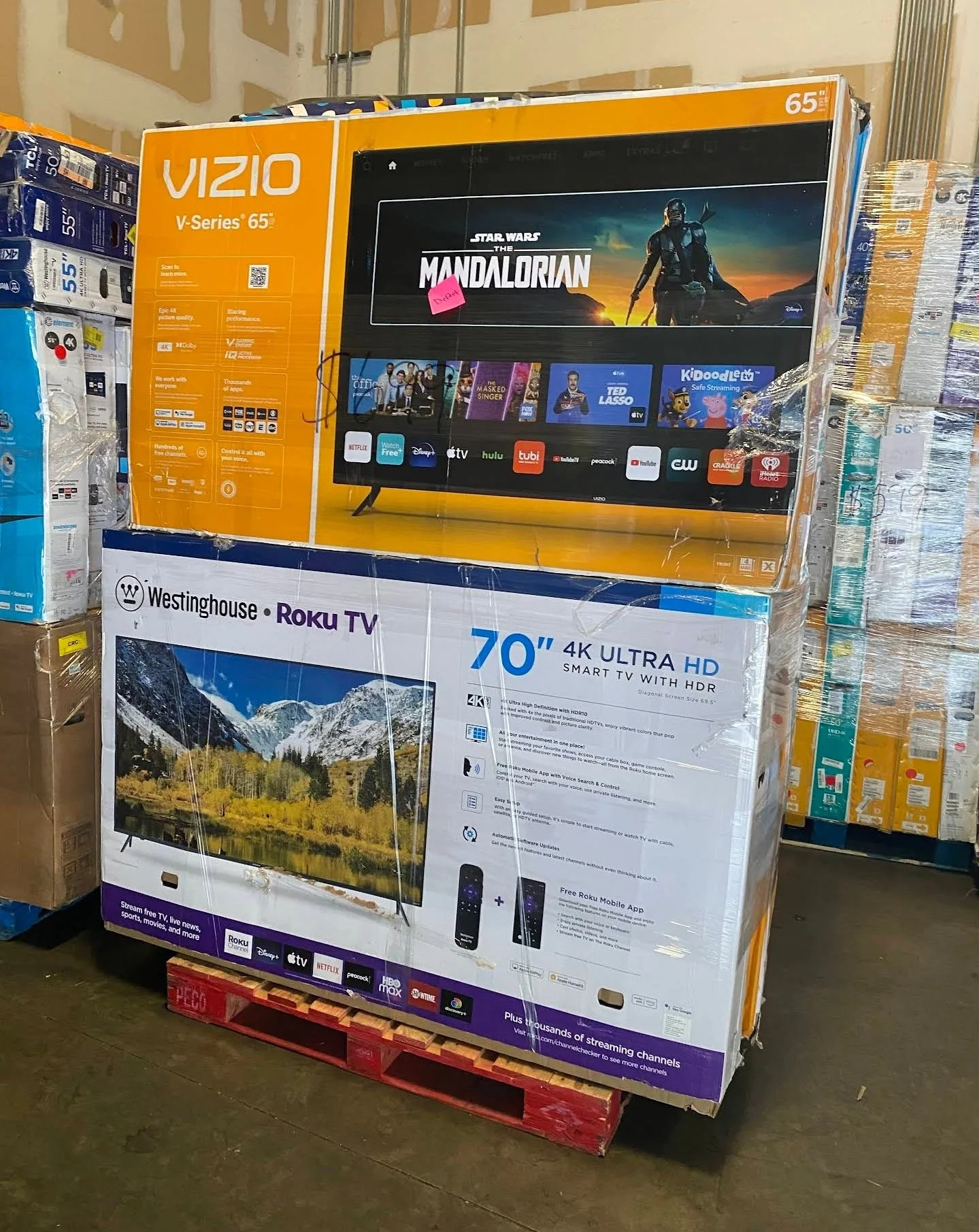 Fernseher Palettenware kaufen