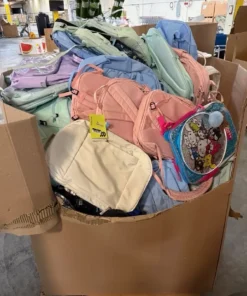 Backpack Pallet – 500 Pieces Bulk Back-to-School Backpacks Wholesale