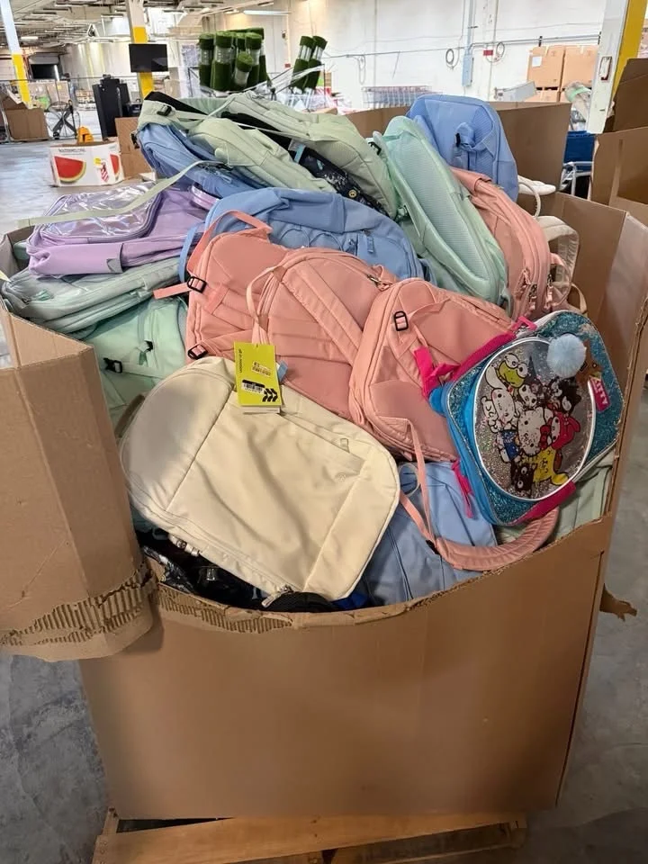 Backpack Pallet – 500 Pieces Bulk Back-to-School Backpacks Wholesale